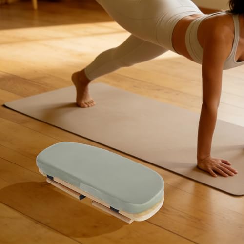 Foldable&Ergonomic Meditation Stool Foldable Kneeling Meditation Bench w/Cushion