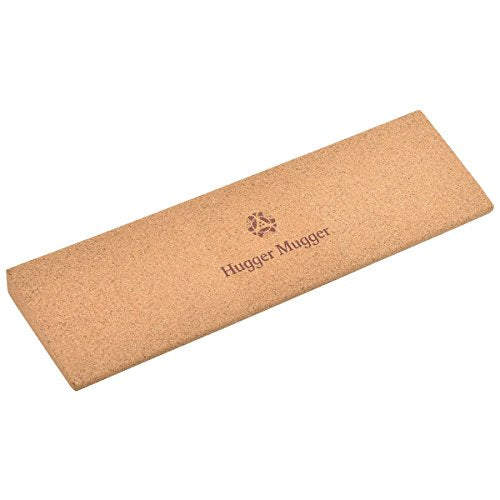 Hugger Mugger Cork Yoga Wedge - Natural Traction, Joint Support, Durable and Stable, Made from Renewable Cork, Great for Downward Dog BL-CORK-WEDGE