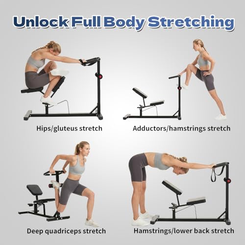 Stretch Machine, Full Body Stretching Equipment for Lumbar Stretching, Lower Back Pain Relief, Flexibility Trainer, Posture Correction