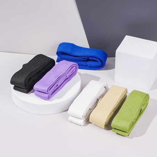 AKOAK Adjustable Yoga Mat Strap, Multi-purpose Strap, Durable Yoga Mat Carrying Strap (Excluding Yoga Mat), Pack of 1 - color: Sky Blue