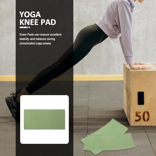 Yoga Knee Pads Anti-Skid Yoga Pad Cushion for Knees and Elbows 13.38 X 6.69 X 0.39 in Support Padding for Mat Exercise Pilates Gym Training 1 Pair
