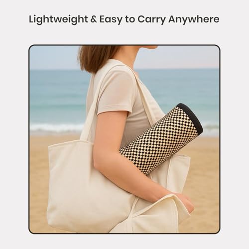 LFH Home Handmade Straw Yoga Mat For Exercise, Workout, Fitness - Perfect Heavy Quality Eco Friendly Natural Straw Reversible Yoga Mat for Men & Women - 72x24 Inch - color: Black