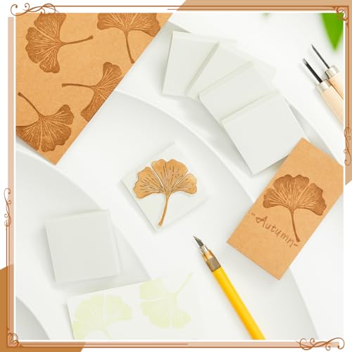 Frienda 24 Pcs 2" x 2" Rubber Carving Block Printmaking Stamp, White | Easy to Carve, for Printmaking, Stamp Making, DIY Crafting, Scrapbook, Painting, Soft Linoleum for Beginners, Professionals - color: White
