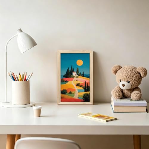 10 Pack 4x6 Inch Unfinished Wood Panel Boards for DIY Painting Art Crafts | Blank Wood Canvas Frames for Oil Paint Pouring & Valentine Halloween Xmas Decor - size: 4"×6" 10 Pack