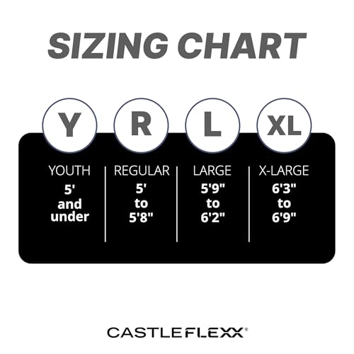 CastleFlexx Mobility and Full Body Strengthening Device - color: Black, size: Standard 5'0 - 5'8