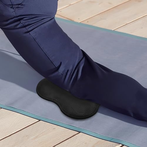 Happyyami 2 Pack Yoga Knee Pads 7.87 X 7.87 X 0.59 in Non-Slip Knee Pad Cushion for Knees Elbows Wrists and Hands Portable Exercise Mat for Pilates Yoga Home Office and Car Use