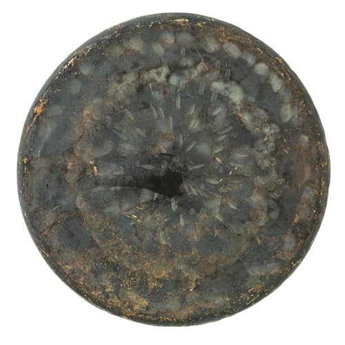 Unlimited Mother Tesla Gongs - Includes Gong, Mallet & Rope/Unlathed Chinese Bronze Gong With Deep Tone/For Sound Healing, Meditation, & Yoga - size: 8"