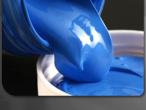 DGAGA Chalk Paste Self Adhesive Stencils Paint Screen Printing Ink Blue for Mesh Transfer DIY Home Decor, Wood Signs, Canvas, Glass, Chalk Arts, Crafts - color: Blue