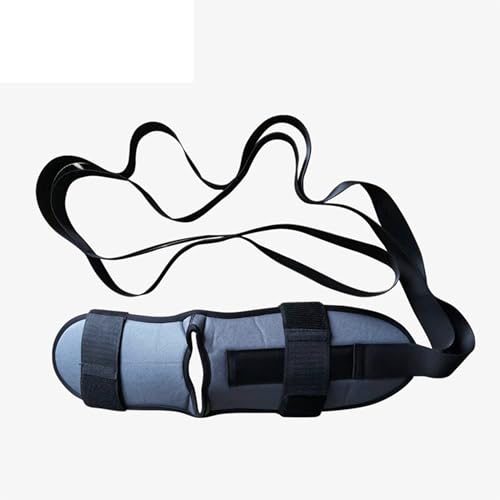 Yoga Straps For Stretching, Adjustable Ankle Foot Stretch Strap With Loops, Multi Loop Yoga Belt For Men Women - color: Gray