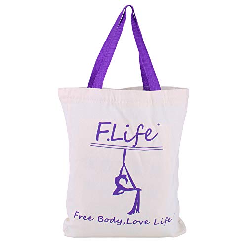 F.Life Aerial Silk Yoga Hammock & Swing for yoga Inversion,Strength training,starter hardware kit - color: cherry pink