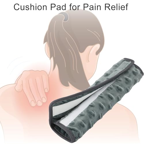 2Pcs Arm Sling Padding for Neck Arm Sling Strap Cushion Neck Pad Cushions Shoulder Brace Carry Strap Pads Elbow Wrist Injury Support Strap Padded Women Men Minky Dot Dark Gray - color: Minky Dot Dark Gray-2pcs