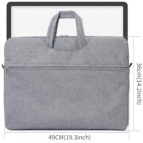 Elice Magnetic A3 Light Board with Bag for Diamond Painting, Tracing LED Light Box with Side Buttons, Super Bright Diamond Art Light Pad, Light Table for Drawing, Sketching, Weeding Vinyl - Black - color: Black, size: A3 with Carry Bag