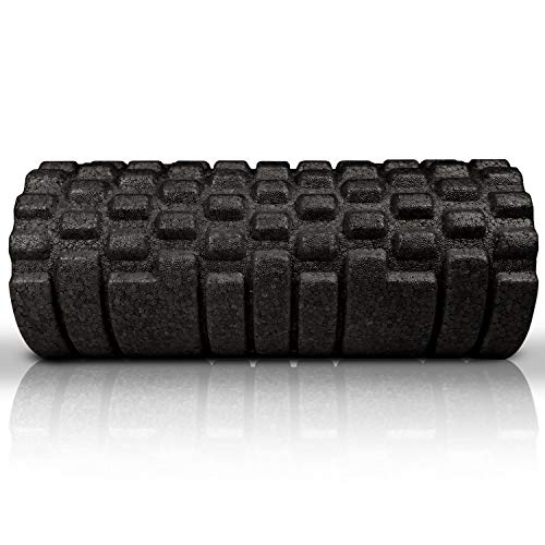 The Original Body Roller High Density Foam Roller for Exercise & Recovery - color: Black