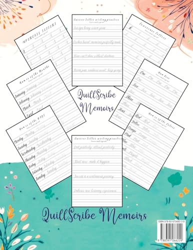 Calligraphy Book for Beginners: Practice Workbook with Guide - Basic Techniques, Hand Lettering and Projects for Learning to Letter