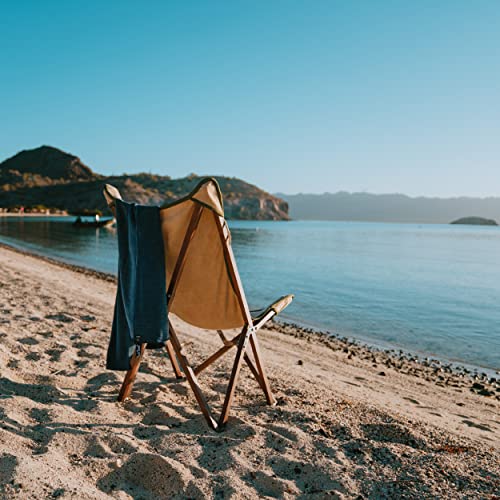 PackTowl Luxe Lightweight Microfiber Camping and Travel Towel, Midnight, Beach - color: Midnight, size: Beach - 36 x 59 Inch