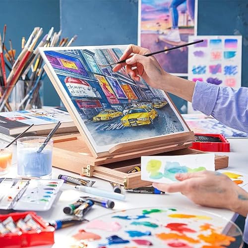 ESRICH 48 Pack Canvas for Painting 11x14, Canvas Boards for Painting Cotton Primed Acid Free Blank Canvas Panels for Oil Paint, Watercolor, Acrylic Paint, Gouache and Tempera. - size: 11*14in 48pack