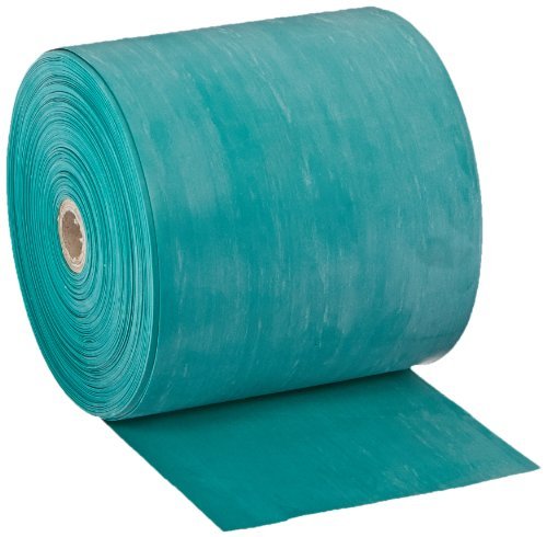CanDo 10-6311 Sup-R Latex Free Exercise Band, 6 yd Roll, Yellow-X-Light - color: Yellow: X-Light, size: 6 yd
