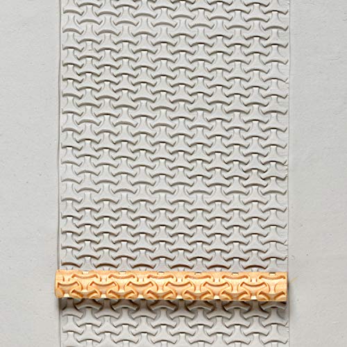 MKM Pottery Tools Wood Twig Rollers for Clay (TW-07 Wishbone Weave) - color: TW-07 Wishbone Weave
