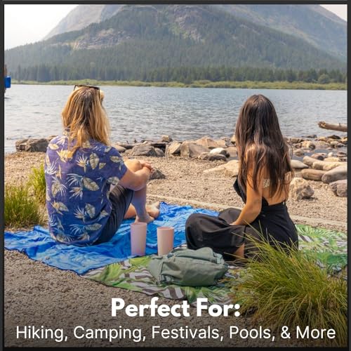 ECCOSOPHY Microfiber Beach Towel - Quick Dry, Sand Free and Oversized 71x35 - color: A - Laguna