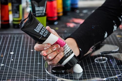 Liquitex BASICS Gesso Surface Prep Medium, 250ml (8.4-oz) Tube, White | Matte white, opaque finish. Creates the ideal absorbency, stiffness and adhesion for paint. - style: 8.4-oz