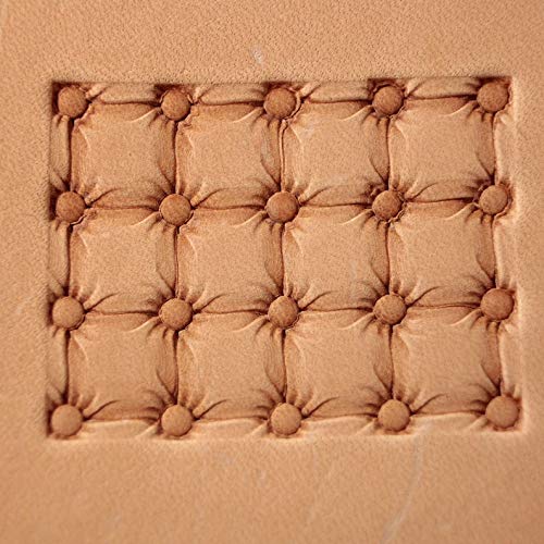 DandS ltd Leather Stamp Tool, Sofa, Professional Steel Craft Tool for Leatherworking, Embossing, Carving & Stamping Leather Projects, Belts Wallets & DIY Projects Compatible with Mallet #361B - color: Sofa Pattern 0.47 x 0.47"