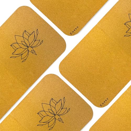 Cork Knee Pad Mat, 8 mm Thick, Foldable, Lightweight, for Yoga, Exercise, Gymnastics, Floor/Chair Protection
