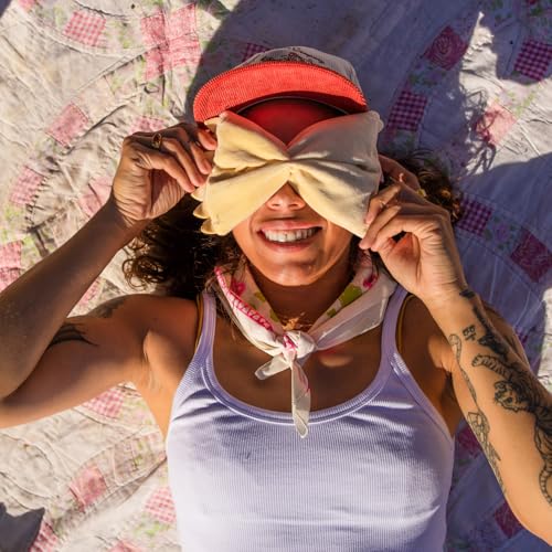 Genuine Fred Comfort Food Eye Pillow, for Hold or Cold Use, Lavender Scented, for Relaxation, Meditation, Headache Relief, Fun and Unique Design