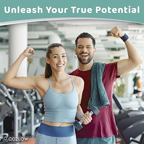 Muscle Roller Stick - Black Green - Hand Held Body Massager with 9 Rollers & Non-Slip Handles - Deep Tissue Massage & Maximum Muscle Recovery - Leg, Back, Arm, Thigh, Butt Sculpting Tool - by Cozlow - color: Black, Green