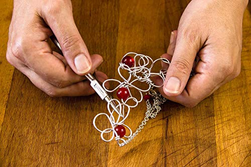 Aluminum Wire, Anezus 9 Gauge Bendable Metal Armature Aluminum Craft Wire for Wreath Making Beading Floral (Silver, 3 mm, 50 Feet/15m) - style: Silver