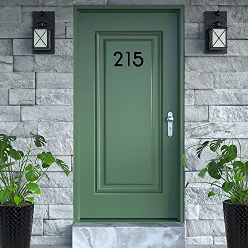 DXCYZ 5 Inch Large Number Stencils Kit 0-9 Address Number Stencil, 10PCS Reusable Plastic Painting Number Templates for Mailbox Signs, Door - size: 5 Inch