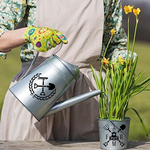80 Pcs 4 x 4 Inch Stencils for Painting on Wood, Reusable Farm Animal Plastic Stencils DIY Craft Paint Template Set for Wall Rock Home Decor - style: Farm