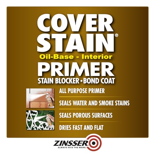 16 oz Zinsser 03609 White Zinsser, Cover-Stain Oil-Based Stain Blocker