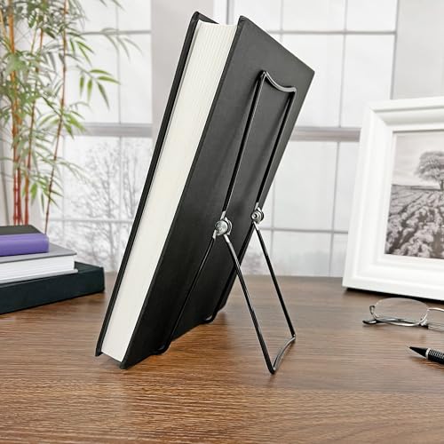 GIBSON HOLDERS 6AC Adjustable Black Wire Display Easel, 3.5" W x 4.5" D x 9.25" H, Pack of 3 - size: 3-Pack