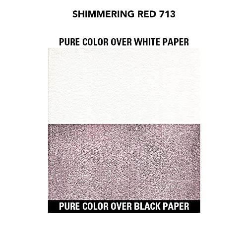Daler-Rowney FW Acrylic Artists Ink, 1 oz, Shimmering Red (160029713) - color: Red