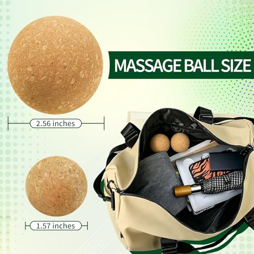 Cork Massage Ball -Trigger Point Ball for Fascia and Myofascial Release
