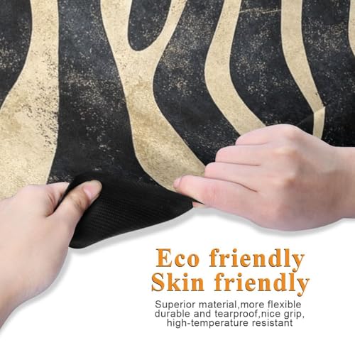 Yoga Mat with Bag Included, Non Slip Fitness Workout Mat, Foldable Suede Rubber Yoga Mat for Yoga Pilates and Fitness, 70.8" L x 26" W x 1mm - color: B189