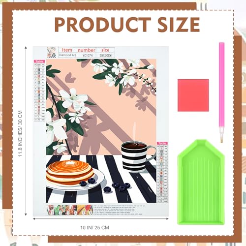 Yeaqee 4 Pcs Matisse Diamond Art Kits for Adults DIY Painting Aesthetic Wall Diamond Crafts Aesthetic Room Decor Cute Painting Pictures 5d Craft Wall Decor for Home 10 x 11.8''(Colorful Kitchen) - style: Colorful Kitchen