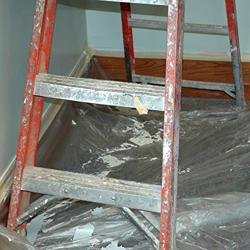 Trimaco SuperTuff 2 mil Plastic Dropcloth, 9-feet x 12-feet - size: 9-feet x 12-feet, style: 2 mil