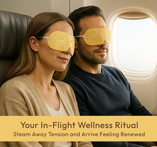 Acupressure Mat & Pillow Set + Chamomile Self‑Heating Steam Eye Mask (16 Pack) – Head‑to‑Toe Stress Relief, Pain Management & Sleep Support