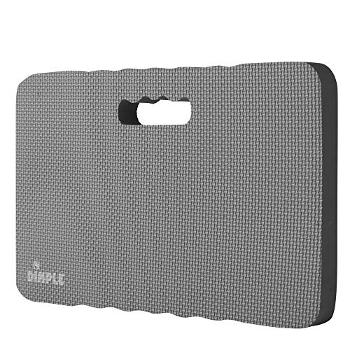 Dimple Kneeling Pad, High Density Thick Foam Comfort Kneeling Mats for Gardening, Yoga Exercise, Garden Cushions, Knee Pads - color: Grey, size: Single