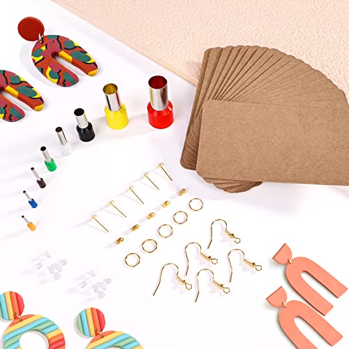 Yofuly Polymer Clay Machine Set - Press, Roller, Extruder, 40 Circle Cutters & 120 Earring Accessories
