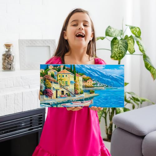 Aodaer 8 Pack Wood Panels 6 x 12 Inch Wooden Panels Canvas Unfinished Craft Wood Boards Panels for Art Crafts Acrylic and Oil Painting Pouring DIY Projects - size: 6 x 12 Inch