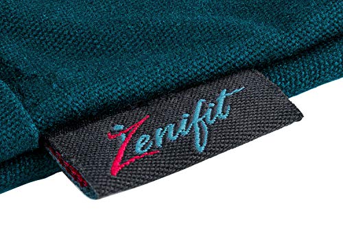Yoga Mat Bag & Carrier with Pockets for Women | Holds yoga & pilates mats up to 72 in, Fits thick mats, Water bottle & zip pockets, 2 mat straps included, Gift-boxed - color: Teal 2 Tone