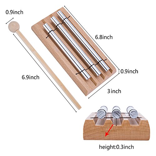 MIHEY Three Tone Chime Classroom Bell