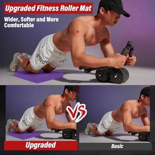 Balance Pad- Foam Balance Pad for Workout, Non-Slip & Water-Resistant Stability Trainer Mat, Soft TPE Exercise Foam Mat for Rehabilitation Stability,Physical Therapy,Fitness,Yoga (15.7" * 13" * 2") - color: Purple