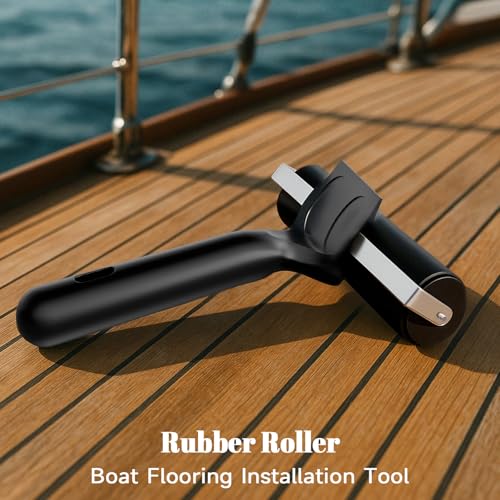 2pc Rubber Brayer Rollers for Crafting – Hard Rubber Printmaking & Craft Roller for Ink, Glue, Stamping, Wallpaper & Boat Flooring Applications (Original Version, 4-Inch & 2.4-Inch, Black) - color: 2pcs-2.4inch+4inch