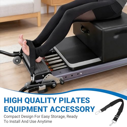 Padded Footstrap for Allegro Nextgen for Allegro Stretch Reformers, Adjustable Foot Strap for Balanced Body Pilates Reformer - size: Standards