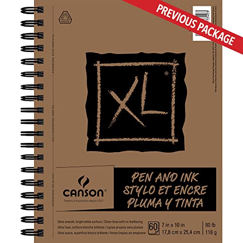 Canson XL Series Pen & Ink, white, 7x10 - size: 7x10