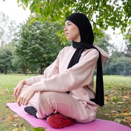 BalanceFrom Yoga Mat, 1-Inch Extra Thick High Density Exercise Mat, Anti-Tear Exercise Yoga Mat with Carrying Strap, Suitable for Various Yoga Exercises, Multiple Colors - color: Pinkish