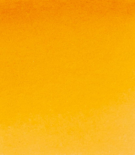 Schmincke - HORADAM® AQUARELL - Finest Artists' Watercolors, 222 Yellow-Orange, 14 210 044, 1/2 pan - color: 222 Yellow Orange